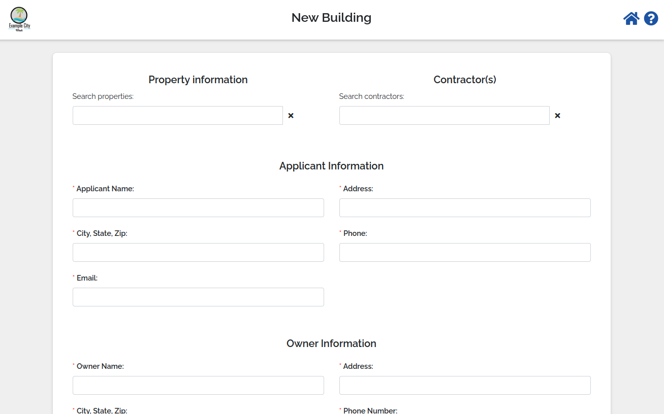 Building Form Example