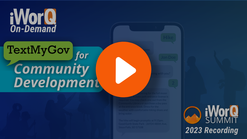 2023 TextMyGov for Community Development