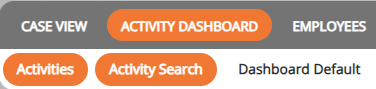 Activity Search Bar feature